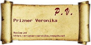 Prizner Veronika névjegykártya