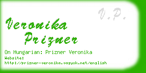 veronika prizner business card